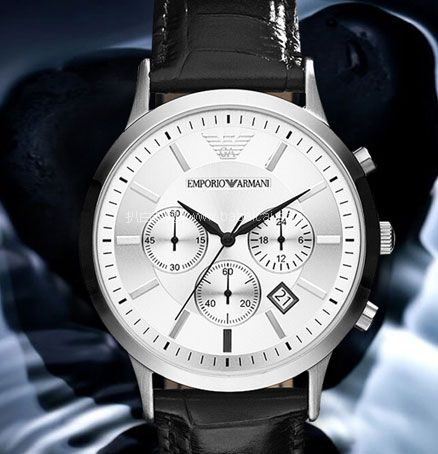 苏宁易购:Armani 阿玛尼 AR2432 男士石英手表 券后新低¥619元包邮