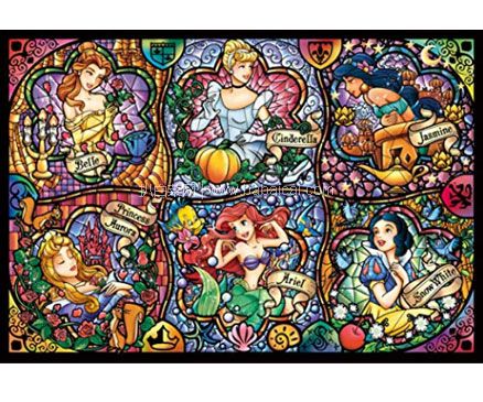 日本亚马逊：Tenyo 迪士尼 六公主合集拼图 500片补货1366日元（约￥82）