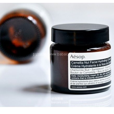 Mankind：AESOP 伊索 山茶核仁滋润面霜 120ml  用码75折实付£35.25，凑单直邮包邮到手仅￥307