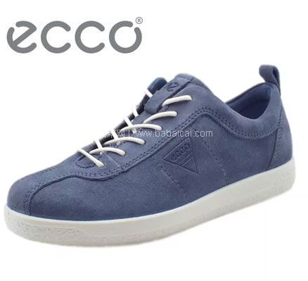 亚马逊海外购：ECCO 爱步 Soft 1 柔酷1号 女士休闲板鞋 降至￥326.16，免费直邮，含税到手￥355.84元
