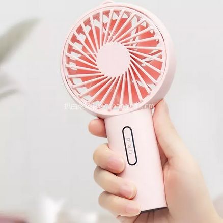 天猫商城：Uecoo 可调节角度1200毫安USB充电手持风扇 多色 现￥34.9，领取￥20元优惠券，实付￥14.9包邮