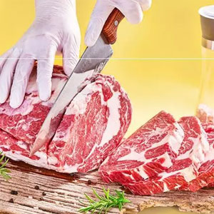天猫商城：悦典 整切 澳洲牛排套餐 10片共1180g 送刀叉酱料  现价￥189，领￥60优惠券，券后史低￥129包邮
