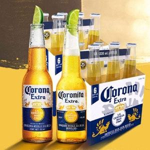 天猫商城：Corona 科罗娜 精酿啤酒330ml*6瓶  现￥69，叠加￥35优惠券，券后￥34包邮，折合￥5.7/瓶