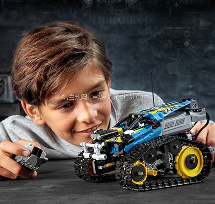 苏宁易购：18日0点开始，LEGO 乐高 机械组系列 42095 遥控特技赛车  下单7折，实付新低￥447.3元包邮