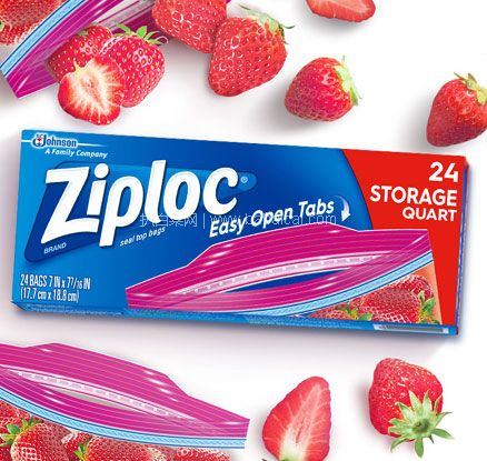 天猫商城：Ziploc 密保诺 食品密封袋 多规格  现价￥19.9，领取￥5优惠券， 券后实付￥14.9包邮
