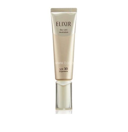 日本亚马逊：新款 ELIXIR 怡丽丝尔 优悦活颜精华乳 金管防晒乳霜SPF30 35ml 特价3020日元（约￥192，下单返447积分）