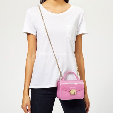 Mybag:FURLA 芙拉 Candy MERINGA 女士迷你果冻包 8.5折优惠后,免费直邮到手¥635.97元