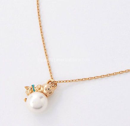 亚马逊海外购:Vendome Boutique 旺多姆 女士猫咪珍珠项链 降至¥386.67,免费直邮含税到手¥421.86元