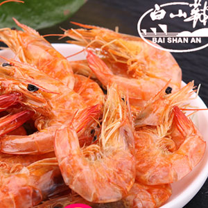 天猫商城：白山鞍 福建特产 大号即食烤虾干 约15只/包 拍4包 双重优惠后￥24.8元包邮