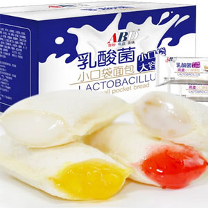 天猫商城：ABD 乳酸菌小口袋 夹心面包 680g 2口味  现价￥24.9，领￥5元优惠券，券后￥19.9元包邮