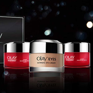 亚马逊海外购：OLAY玉兰油 新生3点塑颜紧致套装（日霜+晚霜+眼霜） 大红瓶系列  秒杀价￥194.69，3件92折，直邮免运费，含税到手约￥195.16/件