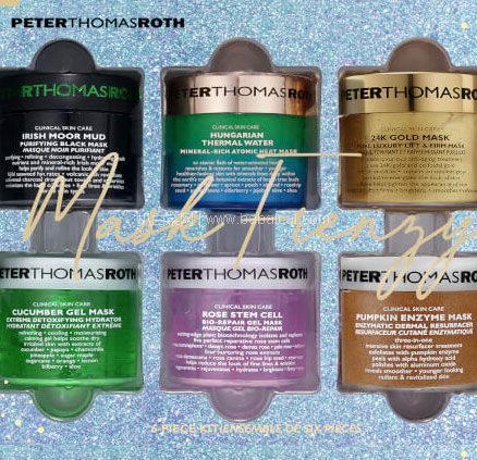MANKIND：Peter Thomas Roth 彼得罗夫面膜礼盒（价值£254） 额外7折优惠后£44.1，直邮到手约￥377元