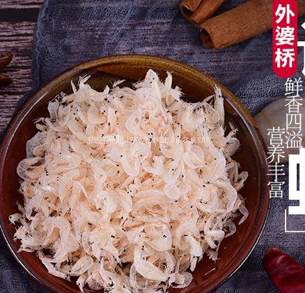 天猫商城：外婆桥 调味增鲜 熟虾皮 500g  现价￥25.8，领￥10优惠券，券后￥15.8包邮