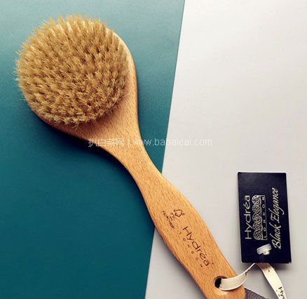 Feelunique：Hydréa London 天然猪鬃毛经典短柄身体刷 ￡5.06，凑单直邮到手￥43元