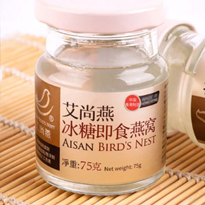 天猫商城：艾尚燕 即食冰糖燕窝 75ml*15瓶  满1件5折+叠加满299减30元购物券+领￥15优惠券，券后￥204.5元包邮包税