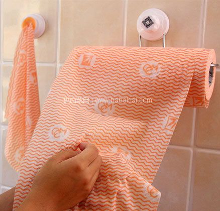 天猫商城：CCM 咔咔玛 一次性抹布 25片*3卷 现价￥29.9，领￥5优惠券，券后￥24.9包邮