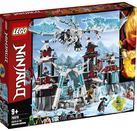 IWOOT：LEGO 乐高 炫风忍者系列遗落的帝王城堡 70678  用码折后£69.99，一件免邮到手约￥636元