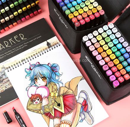 天猫商城:Touchmark 双头马克笔 6支随机色 现¥7.9元,领¥3元优惠券,券后¥4.9元包邮