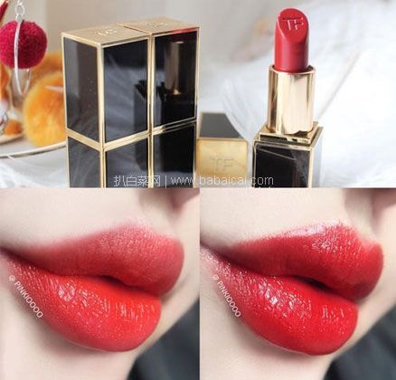 Bonpont：Tom Ford 汤姆福特 黑金黑管唇膏 3g #16 SCARLET ROUG  降至￥259元包邮包税