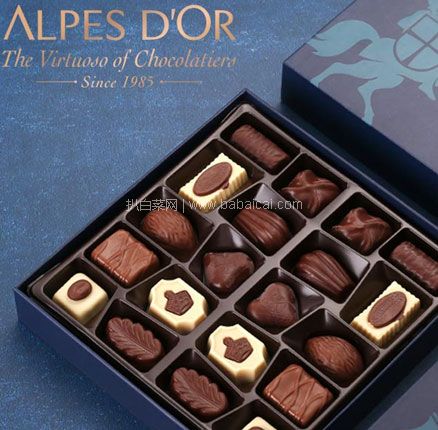 天猫商城：临期特价，Alpes d’Or 爱普诗 夹心巧克力铁壳礼盒216g  现￥69，领￥30优惠券，券后新低￥39包邮