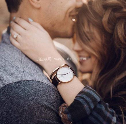 亚马逊海外购：Daniel Wellington 丹尼尔·惠灵顿 DW00400003 经典玫瑰金袖口手链  降至￥248.54，免费直邮，含税到手约￥271.16