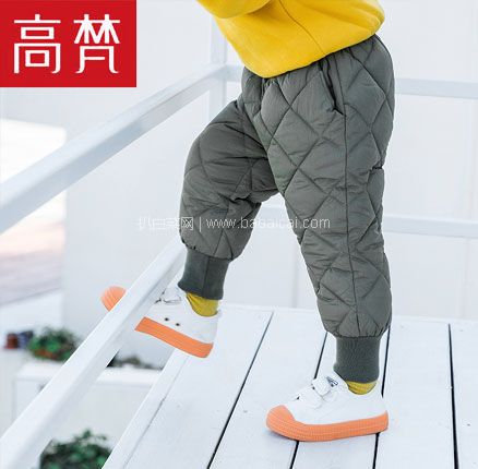 天猫商城：高梵 2019秋冬新款韩版儿童外穿保暖棉裤 3色 现￥99，领￥30优惠券，券后￥69包邮