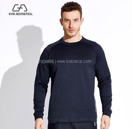 天猫商城：Gym Aesthetics 男女款 新款针织套头加绒运动卫衣 现￥199，领￥100优惠券，券后￥99元包邮