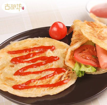 天猫商城：古邵坊 台湾风味原味手抓饼60g*25片  双重优惠新低￥16.9元包邮