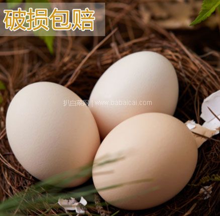 天猫商城：风波庄 农家散养新鲜草鸡土鸡蛋30枚  现￥29.9，领￥2优惠券，券后￥27.9包邮