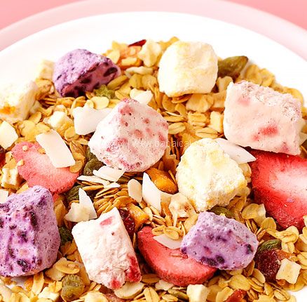 天猫商城：欧阳娜娜同款，60%水果即食烘焙脆麦片 400g  现￥89.9，领￥60元优惠券，券后￥29.9包邮