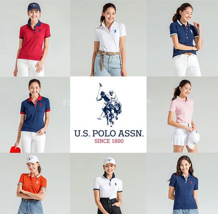 天猫商城:U.S. Polo Assn. 美国马球协会 女士 经典翻领时尚短袖Polo衫 21款可选 现¥159,领¥70优惠券,券后¥89元包邮