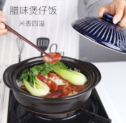 天猫商城:日本进口 GINPO 银峯 万古烧 6号 菊花纹土锅 三款 现¥99,领¥10优惠券,券后89元包邮包税