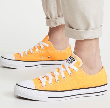 Shopbop：凑单品！Converse Chuck Taylor All Star黄色板鞋  降至$33，凑单折后$24.75 （约175元）