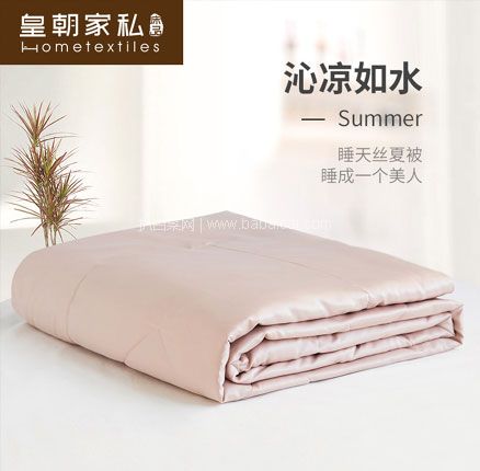 天猫商城：ROYAL 皇朝家私 100支天丝空调被夏凉被1.5~2米 3色 双重优惠后￥49元包邮