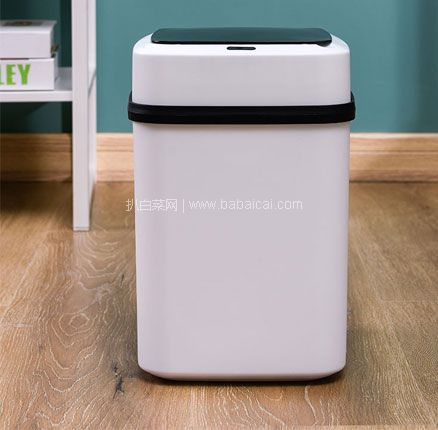 天猫商城：瑞匠 家用智能 全自动感应垃圾桶 10L 现￥34.9，叠加￥15优惠券，券后史低价￥19.9包邮