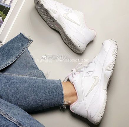 NIKE中国官网:补码!Nike Court Lite 2粉白网球鞋女鞋降至¥299,叠加满减