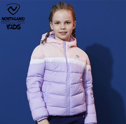 天猫商城:NORTHLAND 诺诗兰 中大童90%白鸭绒羽绒服 4色 预告新低¥210元包邮