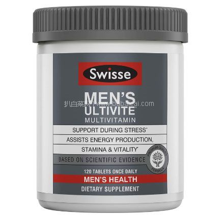 亚马逊海外购：Swisse 男性/女性 复合维生素片 120片  镇店之宝价￥116.75元