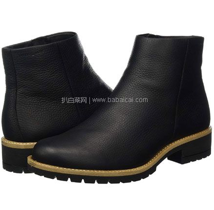 亚马逊海外购：ECCO 爱步 Elaine 女士Hydromax 防泼水切尔西靴  降至新低￥571.42