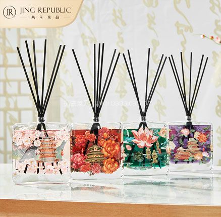 共天猫商城：共禾京品 国风古都花语无火香薰精油 100ml（香薰精油+扩香瓶+扩香棒） 券后￥39元包邮