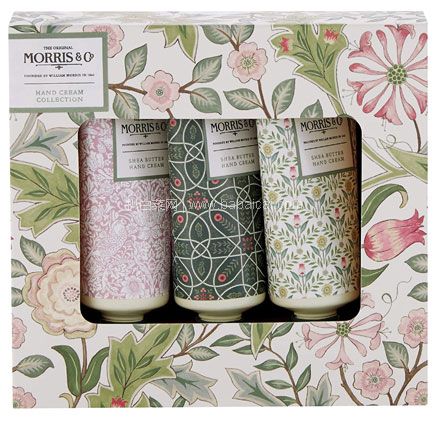 亚马逊海外购：销量第一，Morris & Co 茉莉花绿茶香型护手霜礼盒装 30ml*3只  降至新低￥46.52元