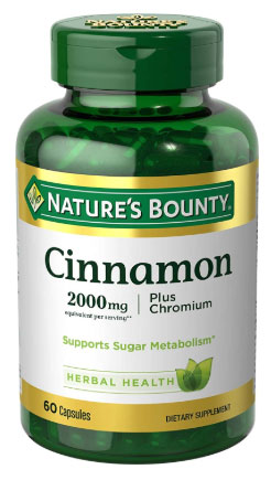 亚马逊海外购:“美亚热销护肤保健品”促销!Nature's Bounty 自然之宝 肉桂胶囊 2000mg*60粒 降至¥70.28元