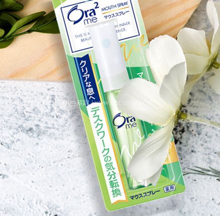 天猫商城：日本进口 Ora2 皓乐齿 清新口气喷雾 6ml *2件 赠漱口水80ml  双重优惠后史低￥29.9元包邮