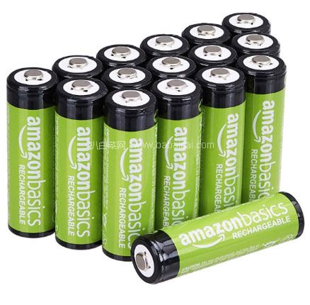 亚马逊海外购：亚马逊倍思 镍氢充电电池 5号*2000mAh*16节 降至新低￥142.13， 直邮无税到手折合￥8.9/节