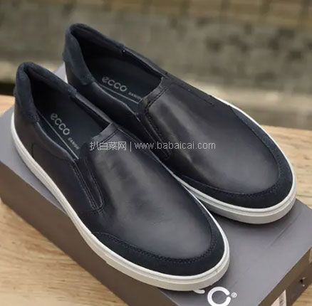 亚马逊海外购:ECCO 爱步 Kyle凯尔系列 男士真皮一脚蹬懒人鞋,直邮含税到手¥433.13