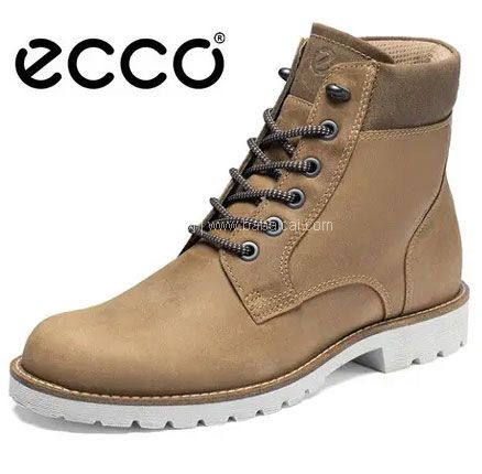 亚马逊海外购：ECCO 爱步 Jamestown詹姆斯敦系列 男士真皮Hydromax防泼水休闲靴  降至￥539.34，直邮含税到手￥588.42