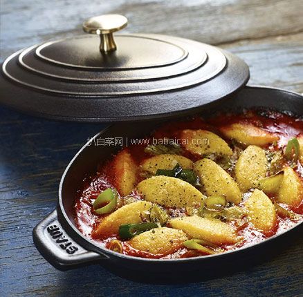 亚马逊海外购：Staub 珐宝 椭圆形珐琅铸铁锅炖锅 23cm  免费直邮含税到手￥480元