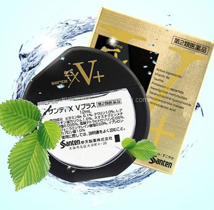 天猫商城：日本 参天 FXV+ 2021新款解疲劳超清凉眼药水 金色 12ml*3件  新低￥60元包邮包税（20元/件）