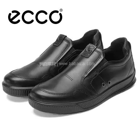 亚马逊海外购：ECCO 爱步 Byway路威系列 男士头层牛皮一脚蹬休闲鞋 降至￥408.14元，直邮含税到手￥445.28