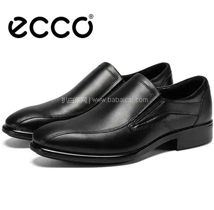 亚马逊海外购：ECCO 爱步 Citytray适途系列 男士一脚蹬德比正装鞋，免费直邮含税到手新低￥565.42